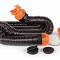 Durable Camco RhinoFLEX RV Sewer Hose Kit Trailer Camper Parts Accessories Set