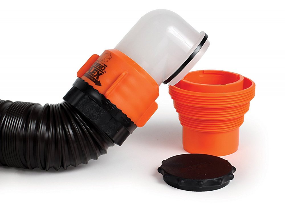 Durable Camco RhinoFLEX RV Sewer Hose Kit Trailer Camper Parts