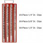 Socket Tray Rack Holds 80Pc Sockets 1/4 3/8 1/2In Rail Organizer Holder Tools