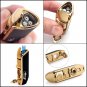 Butane Refillable Torch Dominator Triple Jet Flame Cigarette Cigar Punch Lighter