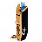 Butane Refillable Torch Dominator Triple Jet Flame Cigarette Cigar Punch Lighter
