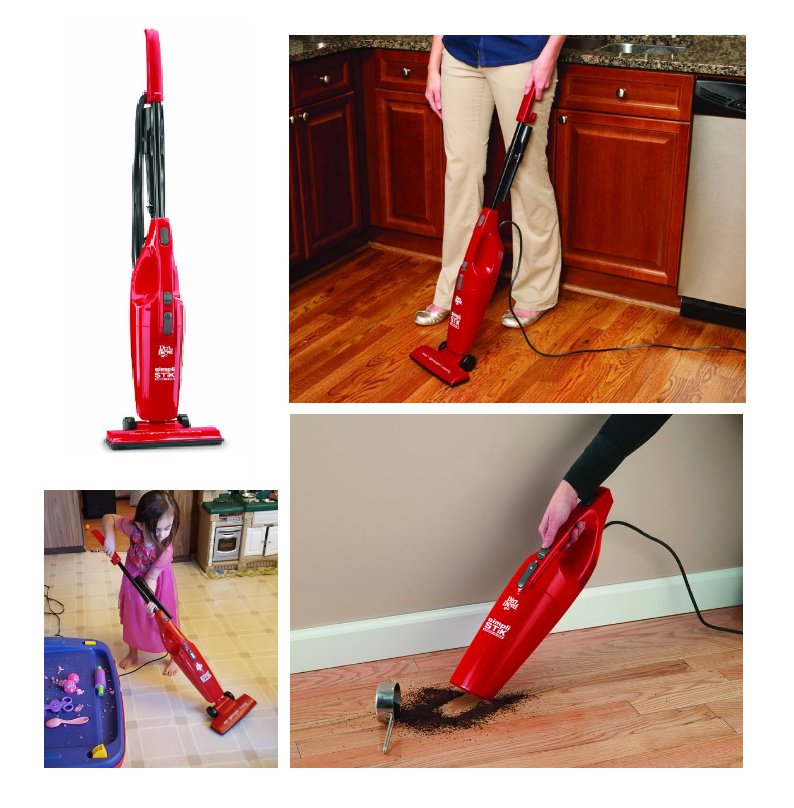 NEW Dirt Devil Simpli-Stik Lightweight Corded Bagless Stick Vacuum Cleaner Small