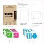 Gopro Hero 5 6 Tempered Glass Screen Protector Accessories Camera Film Set Black