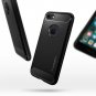 Spigen Rugged Armor iPhone 7 Case Resilient Shock Absorption Carbon Fiber Black