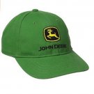 John Deere Boys Trademark Baseball Cap Logo Green Cotton Imported Fit New
