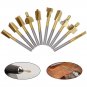 10 Pcs 3 Mm 1/8" Mini Shank Hss Titanium Router Bits For Dremel Rotary Tool Set