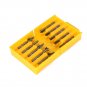 10 Pcs 3 Mm 1/8" Mini Shank Hss Titanium Router Bits For Dremel Rotary Tool Set