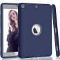 Defender Protection Case Shield Stand Fits For Ipad 9.7 2017 Otter Box Navy Blue