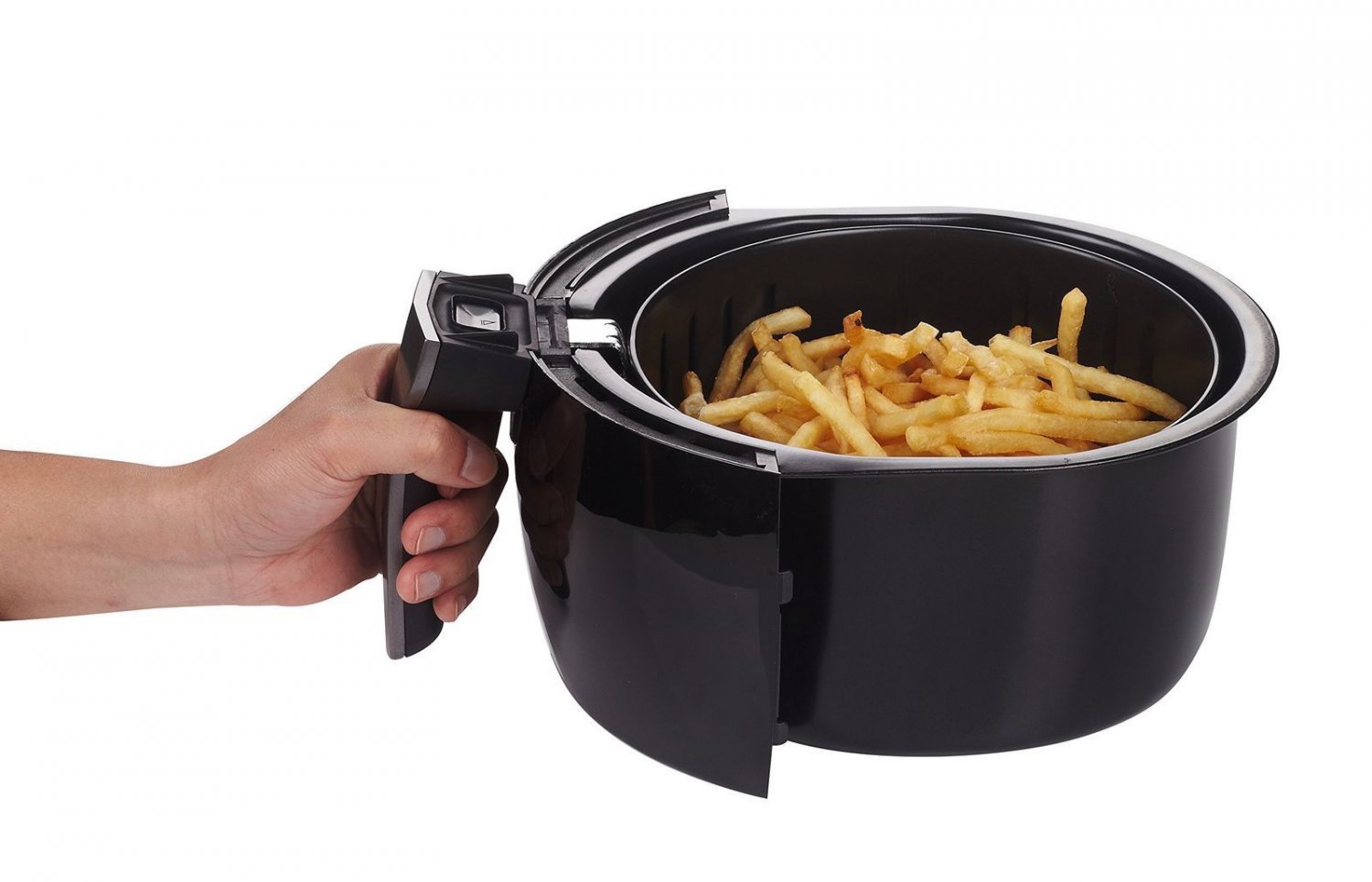 Large Electric Air Fryer Gowise Usa 8 In 1 Xl Improved Model 3.7Qt Black