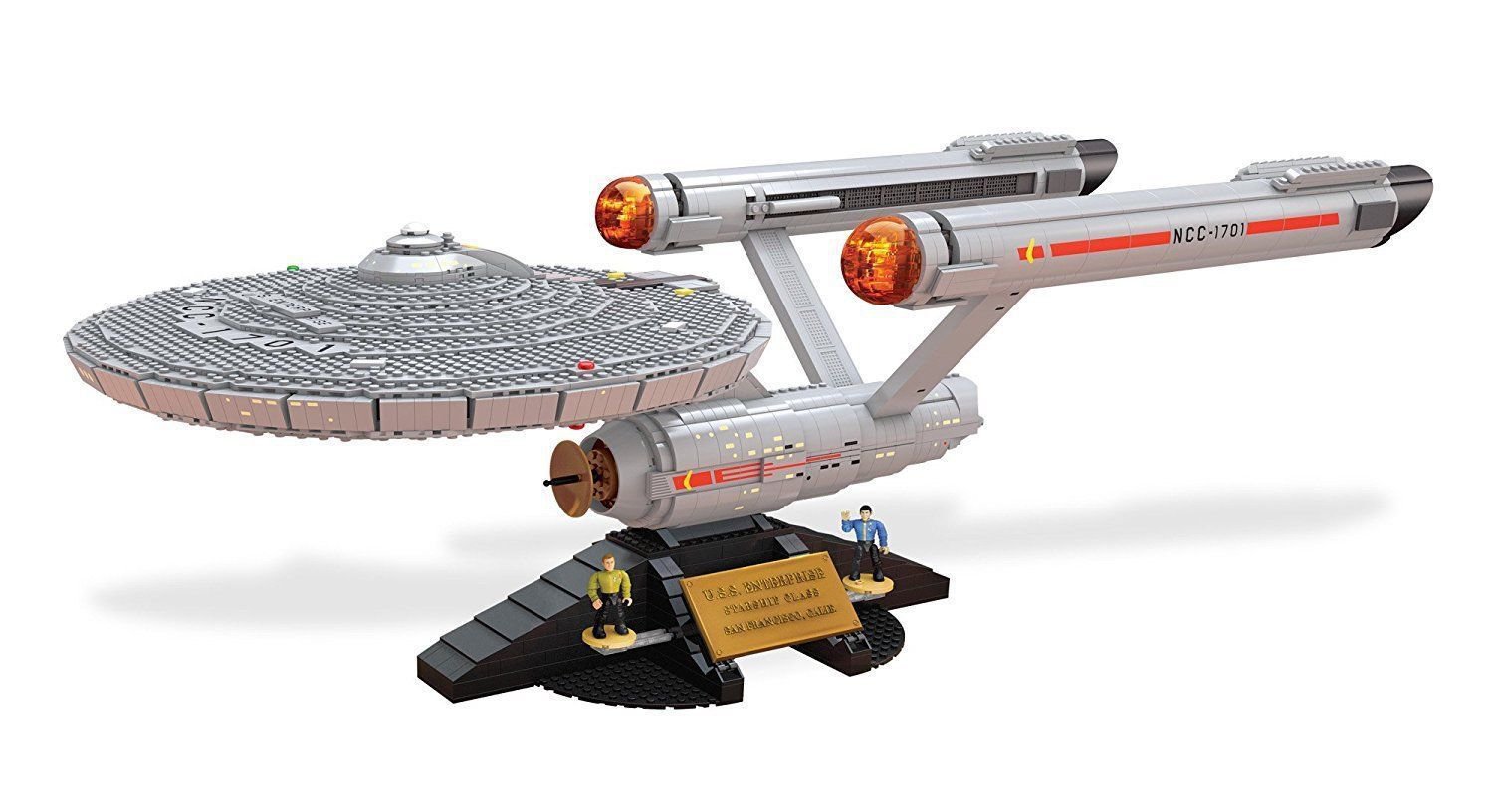 Mega Bloks Star Trek USS Enterprise NCC-1701 Collectors Star Trek Collectibles
