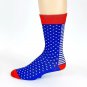 Men Dress Socks 12 Pairs Funky Fashion Casual Cotton 10-13 Size Colorful Design