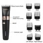 Men's Professional Wireless Cordless Hair Trimmer Beard Clipper Barber Grooming