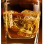 Square "Ice Cube" Double Old Fashioned Whiskey/Scotch Glass Drink,10 oz,Set of 4