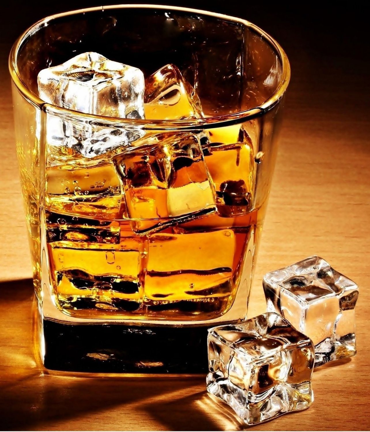 Square "Ice Cube" Double Old Fashioned Whiskey/Scotch Glass Drink,10 oz
