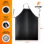 Heavy Duty Vinyl Apron Industrial Grade Waterproof Lab Work Meat Food Service