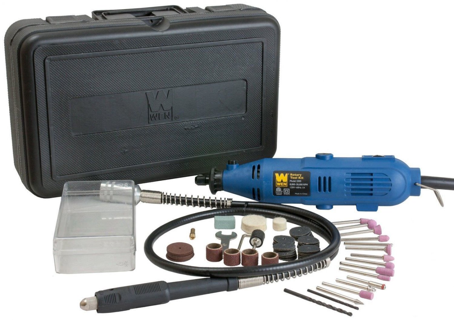100 Piece Variable Speed Rotary Tool Kit Grinder Cutter Accessories Dremel Set