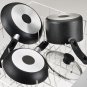 T-Fal Nonstick Fry Saute Cooking Pan Non Stick Cookware Frying Kitchen Pans Set