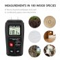 Digital Moisture Meter Liumy  0.5% Accuracy Wood With 2 Pins 4 Types Of Species