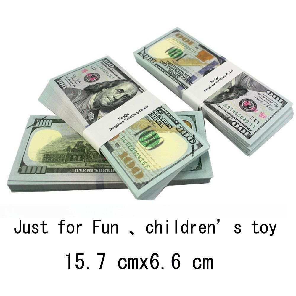 yooqn play money 10000 full print new style money copy of 100 dollar