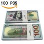 Yooqn Play Money $10,000 Full Print New Style Money Copy Of $100 Dollar Bills