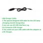 Super Bright Searchlight Handheld Portable Spotlight Led Rechargeable Flashlight