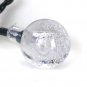 30 LED Solar String Lights 20 FT Outdoor Waterproof Warm White Decor Ball Party