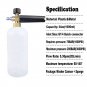 Car Wash Snow Foam Lance Cannon Soap Bottle Jet Spray Pressure Washer Sprayer US