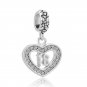 Pandora Charm 18th Happy Birthday Heart Beads Bracelet Birthday Gift Authentic