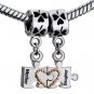 Heart Mother Daughter Charm Suits Pandora Bracelet Mom Love You To The Moon New