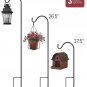Set of 4 Extendable Garden Planter Stakes for Bird Feeders,Outdoor Décor, Plant