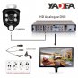 Motion Sensor Detection Camera 2.0Mp/1080P Wired Hd Tvi/Cvi/Ahd Cctv Security