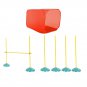 Dog Agility Starter Kit Obstacle Course Training Equipment Tunnel Weave Poles