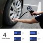 Geartronics Digital Tire Inflator Pressure Gauge with Air Chuck and Hose Air Pre