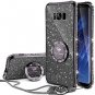 Glitter Cute Case For Samsung Galaxy S8 Girls Bling Diamond Rhinestone Kickstand
