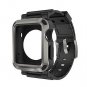 iWatch Watch Grey Rugged Protective Case Cover and Wrist Strap Band 42mm
