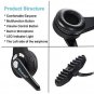 Wireless Blue Parrot Headset Truck Driver Noise Cancelling Bluetooth Headphones