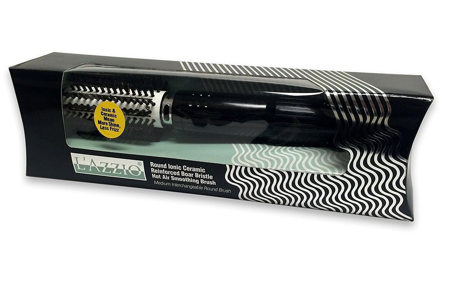 Hot Air Ionic Brush Ceramic Blow Dryer Brush Hair Styles Salon Beauty