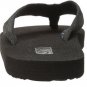 Teva Mens Mush II Flip Flop Black Sandals Synthetic Slippers Sport Gym Bath New