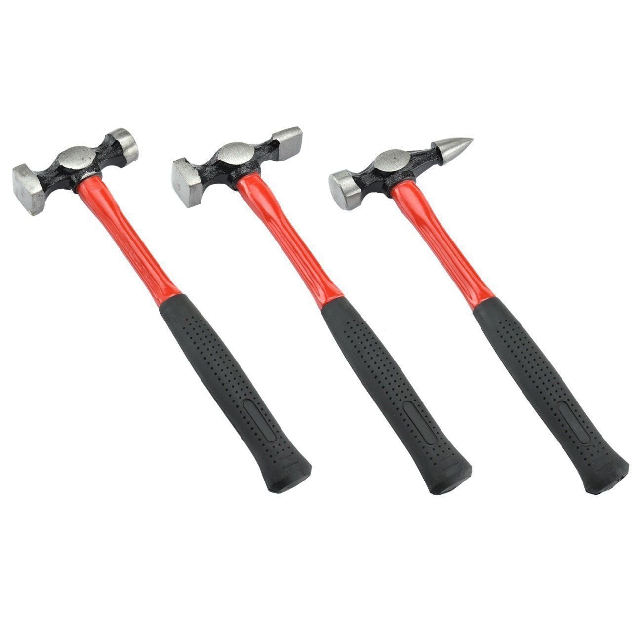 Heavy Duty Auto Body Hammer Dolly Set Repair Kit Non-Slip Soft-Grip ...