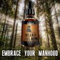 BEARD GROWTH KIT For Full Face Hair Beard Supplement Vitamin Beard Oil Unscented