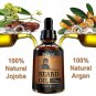 BEARD GROWTH KIT For Full Face Hair Beard Supplement Vitamin Beard Oil Unscented