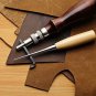 25 Punch Tools Kit Stitching Carving Working Sewing Saddle Groover Leather Craft