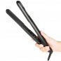 Iron Hair Straightener Flat Ceramic Professional Steam Brush Hairstyling Black