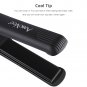 Iron Hair Straightener Flat Ceramic Professional Steam Brush Hairstyling Black