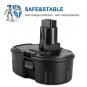 Replace for Dewalt 18V XRP Battery DC9096 DC9099 DC9098 DW9099 DW9098 Compat...
