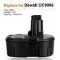 Replace for Dewalt 18V XRP Battery DC9096 DC9099 DC9098 DW9099 DW9098 Compat...