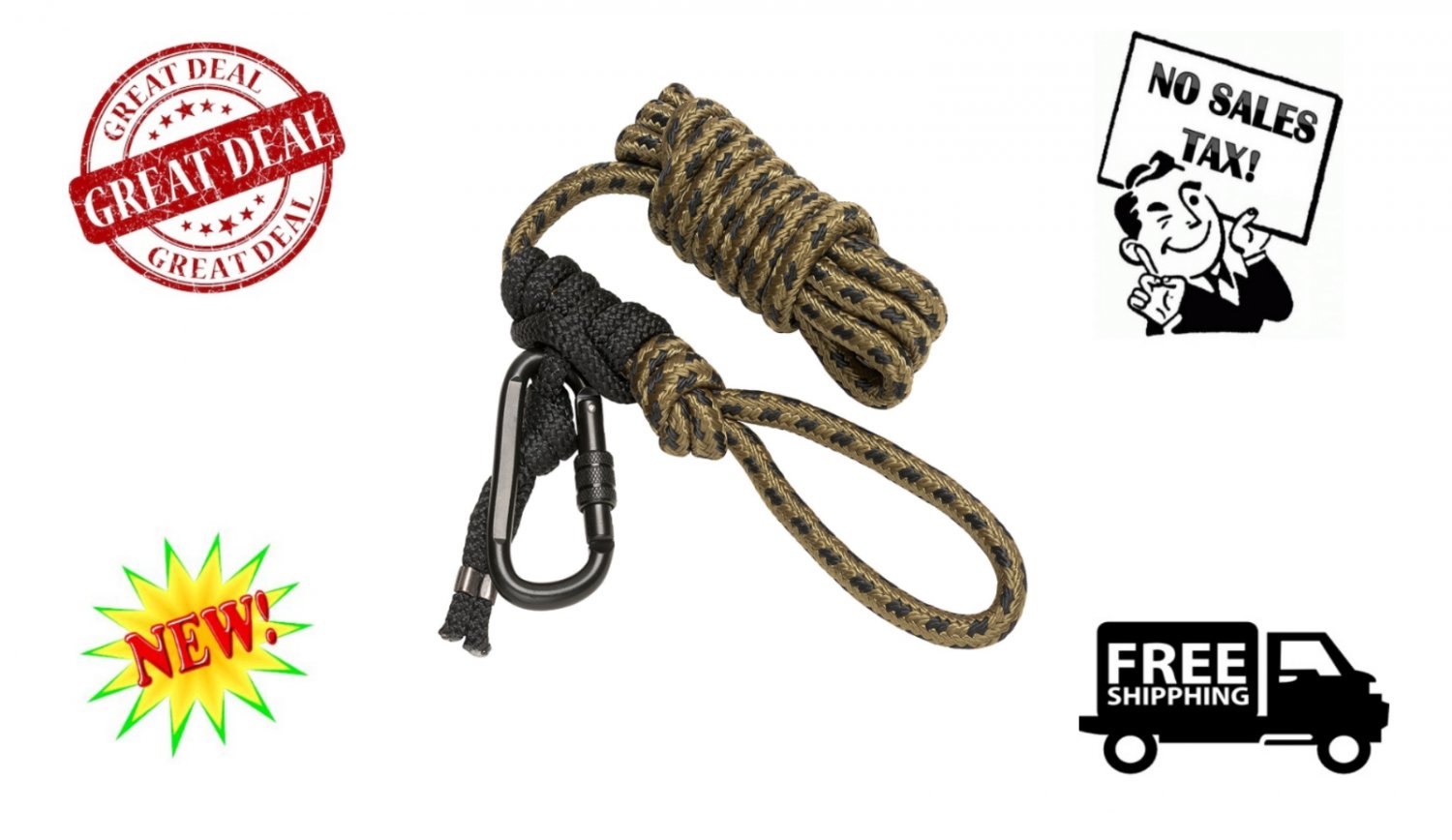 Hunter Safety System Rope Style Tree Strap Blind Stand Climbing Outdoor