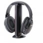 Pyle Professional Wireless Headphones System Black Mic Home Pro Headset Gameing