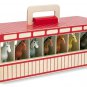 Melissa Take Along Show Horse Stable Play Set Wooden Stable Box 8 Toy Horses New