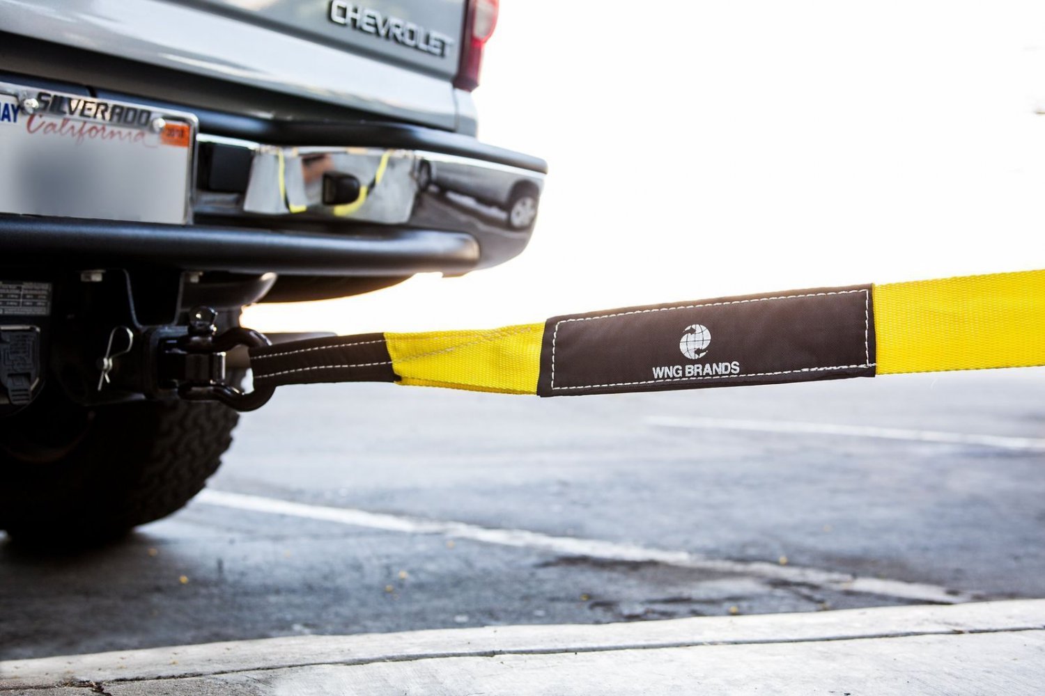 Recovery Tow Strap Kit Truck Saver Up To 30000 Lbs Emergency Rope Loop